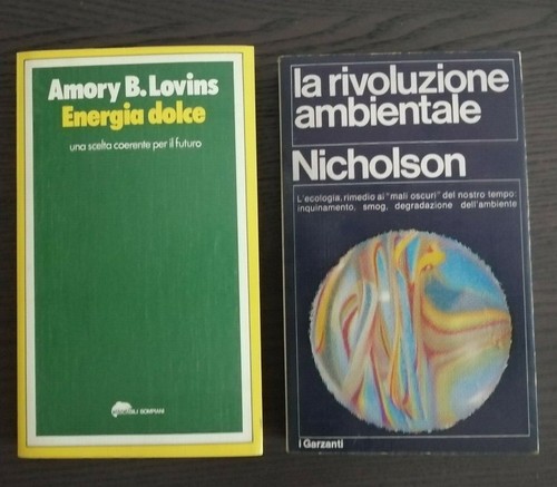 ENERGIA DOLCE Lovins + LA RIVOLUZIONE AMBIENTALE Nicholson - 第 1/1 張圖片