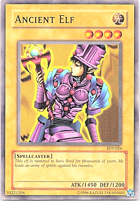 Ancient Elf SDY-024 Yu-Gi-Oh! Card Heavy Play Unlimited | eBay