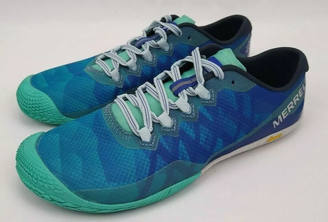 Merrell Vapor Glove 3 Blue Sport Size 8.5 Womens