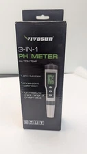 VIVOSUN 3-in-1 Digital PH/TDS/TEMP Meter w/ATC ±0.1 PH Water Quality Tester Pen