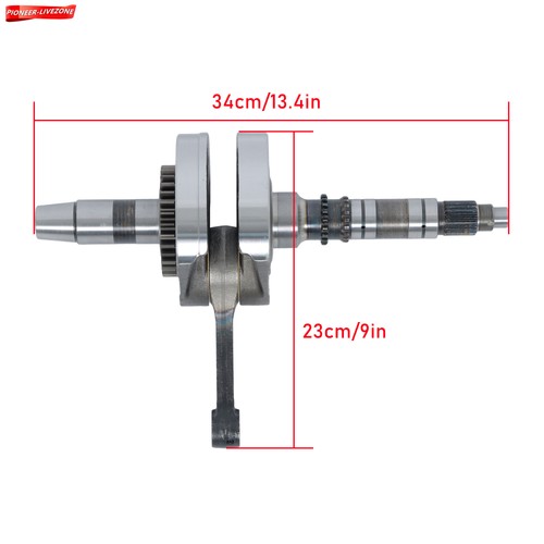 For Honda TRX500 Crankshaft+Bearing+Cylinder+Intermediate Repair Kit ATV - Foto 6 di 12