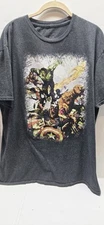 MAD ENGINE Marvel Zombie Avengers Shirt Size Adult XL Zombie Superhero 