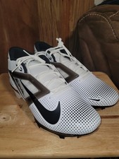  Nike Alpha Menace 4 Pro NFL American Football Cleats White Black Size 14.5 Wide