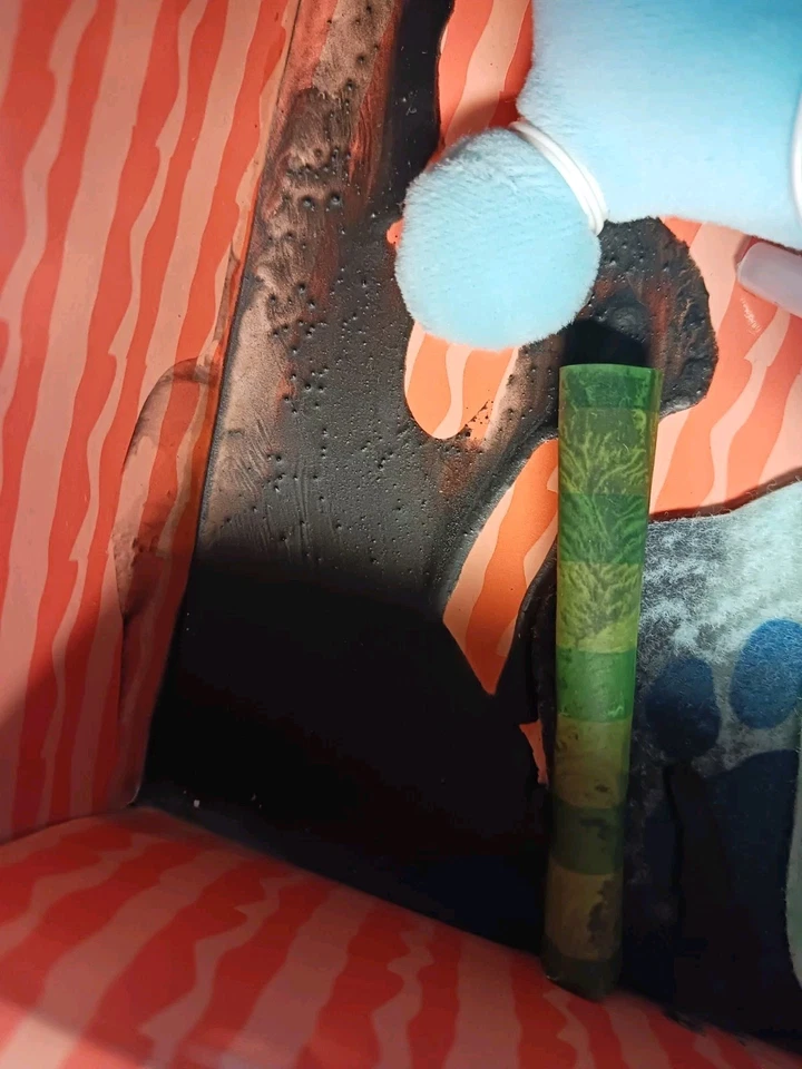 Blues Clues Práctico Dandy Cuaderno Silla Pensador Steve Peluche Figura Juguete 1998 LEER Foto 4 de 4