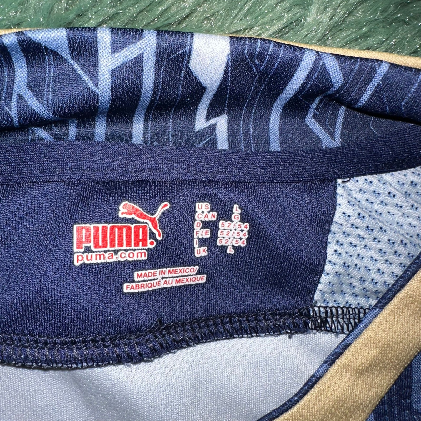 2009-2010 Puma Pumas UNAM Away Banamex Soccer Jersey Mens Large thumbnail 2