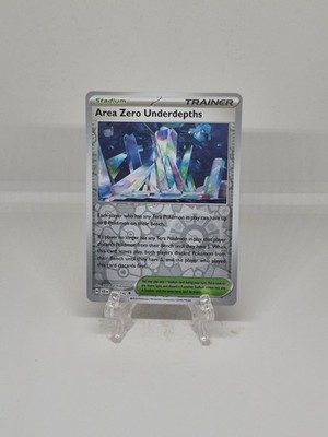 131/142 Area Zero Underdepths | Reverse Holo | Stellar Crown Pokemon Karte