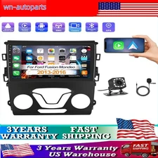 9'' 32G Car Stereo Radio Carplay Android 13 GPS For Ford Fusion Mondeo 2013-2016