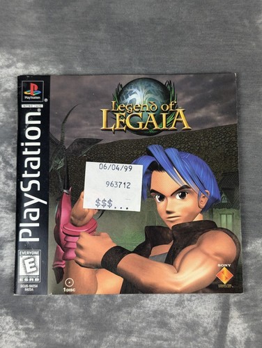 Legend of Legaia Sony PlayStation 1, 1999 PS1 etiqueta negra con manual probado en caja original - Imagen 15 de 16