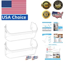 Enhanced 2-Pack Frigidaire Door Shelf Replacement - Fit & Function Guaranteed