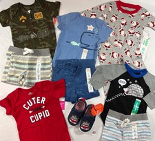 BABY BOY CLOTHING LOT SIZE 6-9 MONTHS / NWT / 10 PIECES/ LOT 3