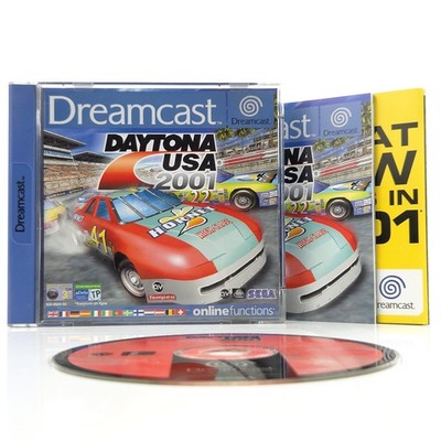 Sega Dreamcast Spiel : Daytona USA 2001 - CD Anleitung OVP / PAL DC Game