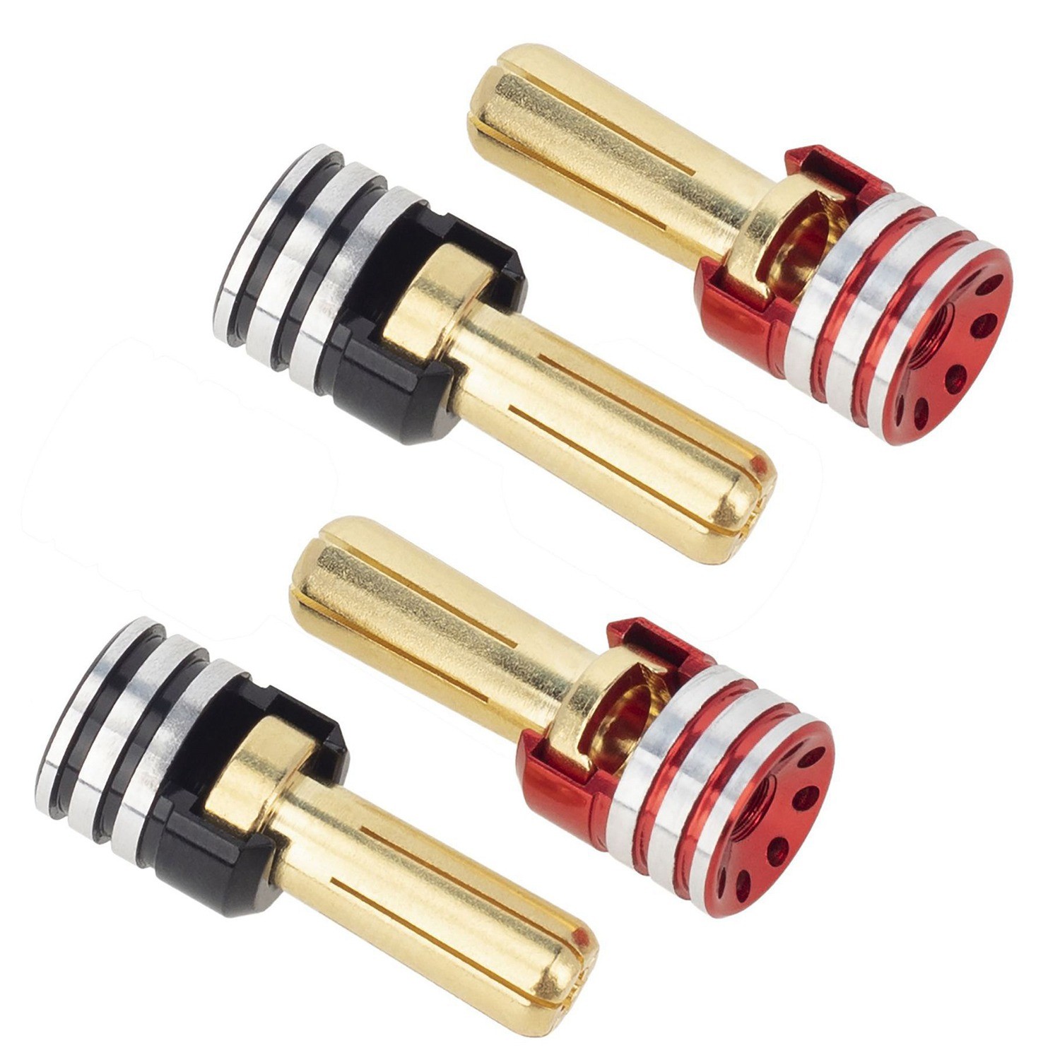 4-Teiliges Batterie-KüHlköRper-Stecker- Und -Set 5,0 Mm FüR 1/10 Off-R4346-image