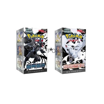 Pokemon Card White Flare & Black Bolt Booster Box SV11W 1Box
