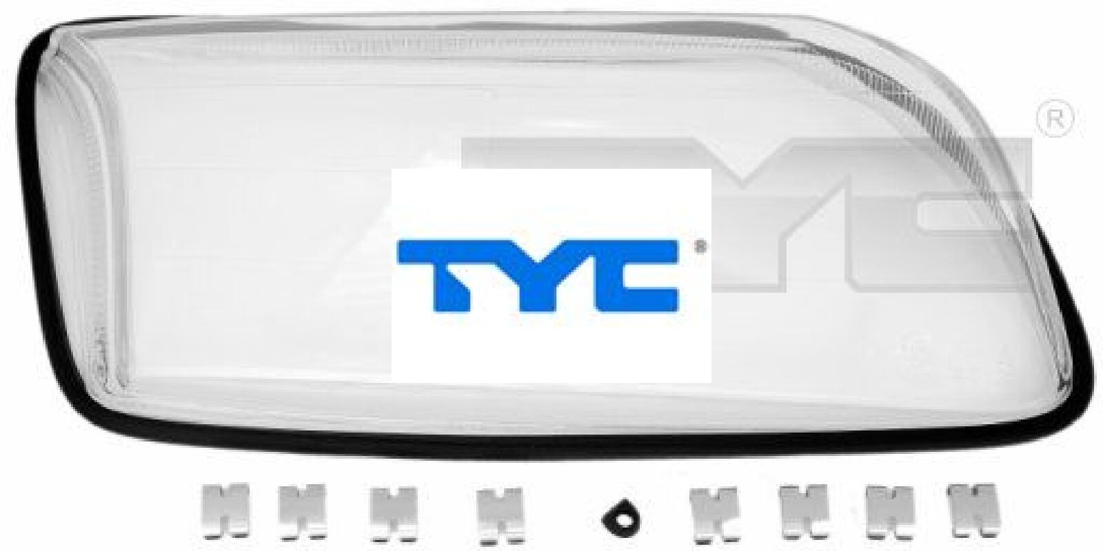 TYC 20-5754-LA-1 Streuscheibe für Hauptscheinwerfer für Volvo
