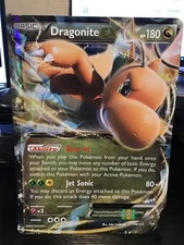 Dragonite EX 74/111 Jumbo Pokemon Furious Fists