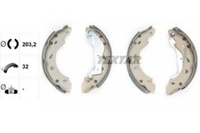 TEXTAR Bremsbackensatz 91057400 für SMART FORTWO CROSSBLADE ROADSTER CITY 450