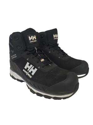 Helly Hansen Men's Mid Alum Toe Comp Plate Hiker Boots HHS241010 Black Size 11M