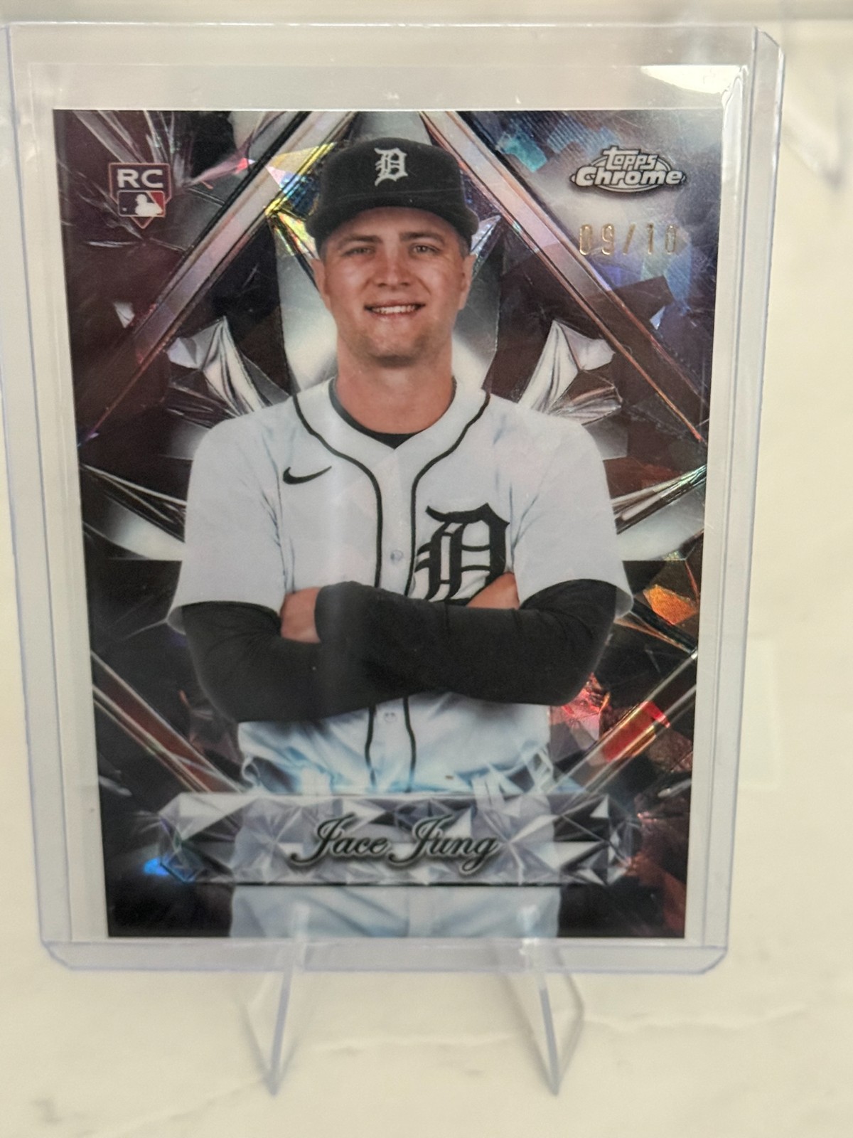 2025 Topps Chrome Sapphire Selections Black /10 Rookie RC Jace Jung