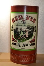 Vintage Red Eye Sour Smash Liquor Waste Receptacle/Trash Can
