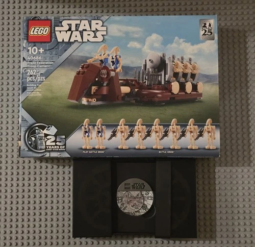 LEGO 40686 Star Wars Trade Federation Troop Carrier Set New