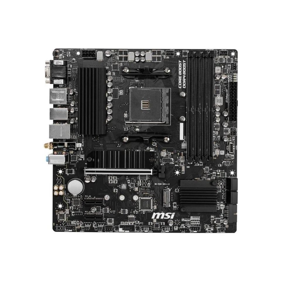 MSI B550M Pro-VDH WIFI MS-7C95 Ver.1.1 Mainboard Micro-ATX Sockel AM4 #317896