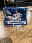 2022 Topps Chrome Sapphire  #121 New York Yankees Aaron Judge Team Card