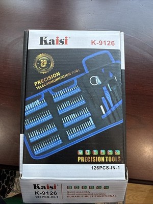 Kaisi Professional Technology Electronics Repair Toolkit KS-9126 123 Pcs-in-1