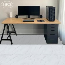 24 * Prostokątne płytki podłogowe Wewnętrzne Samoprzylepne płytki podłogowe 60cm * 30cm