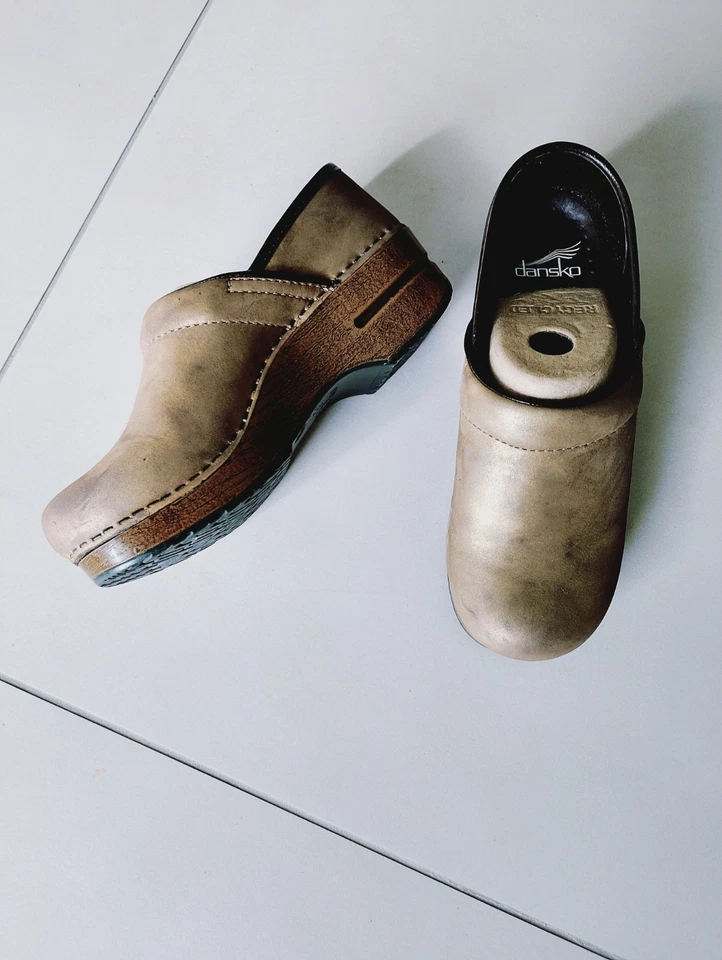 DANSKO Zoccoli Nuovi con Scatola nr. 36 Colore Bronze Metallic - Immagine 3 di 4