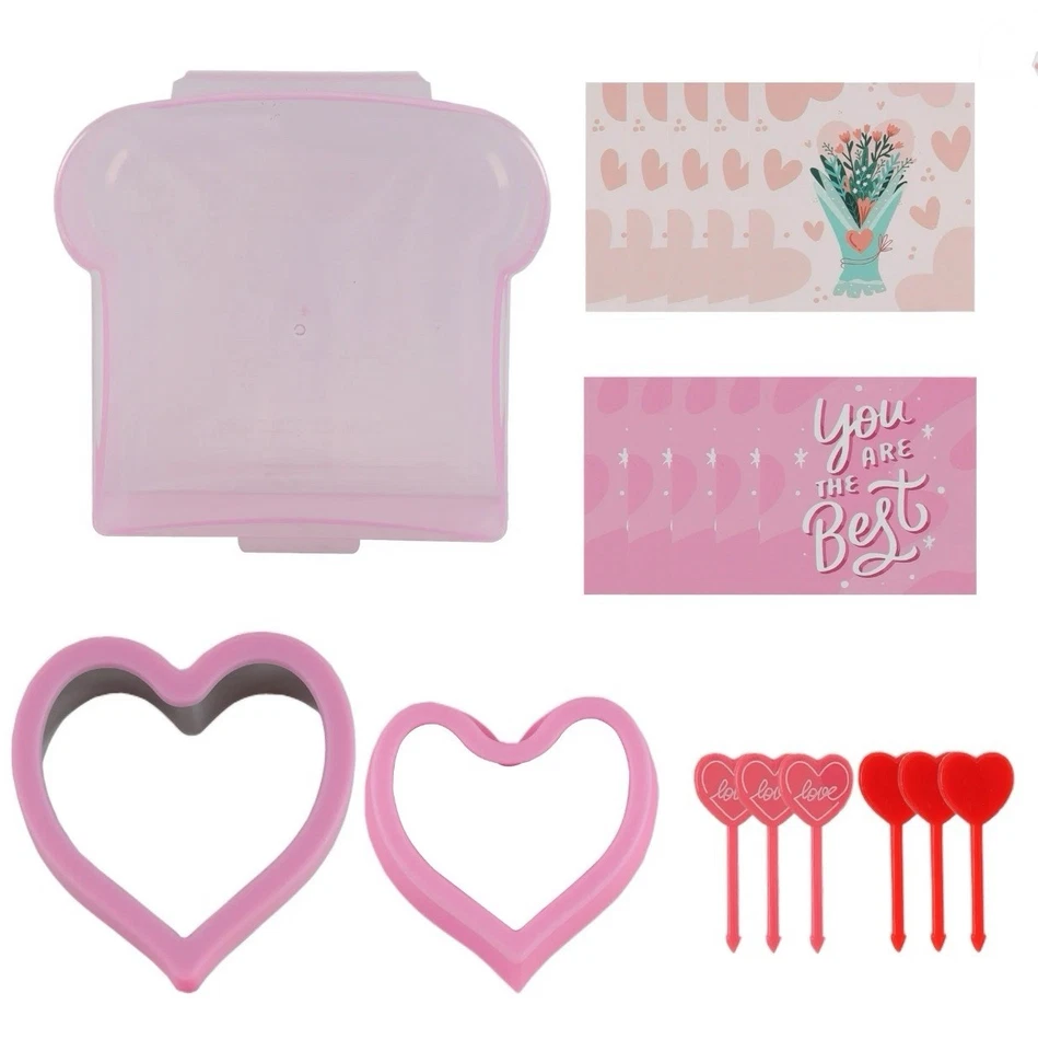 CWC 19-teiliges Sandwichschneider-Set - Kuchen/Herzen - Neu - Bild 2 von 4