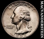 1953-D Washington Quarter- Silver Choice Gem Brilliant Unc Luster #i9600