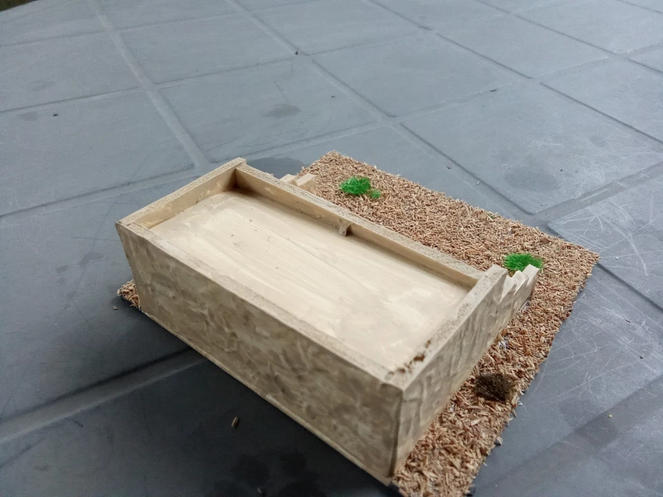 maison style arabe pour diorama 1:72 lot 4 - Photo 4/4