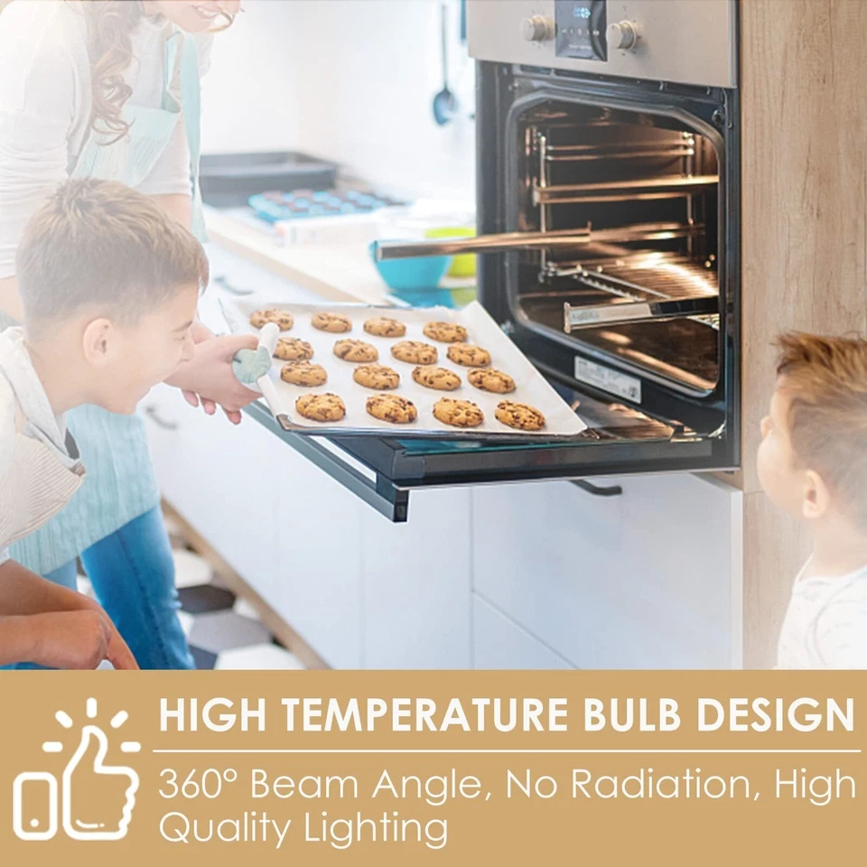 oven light bulb 15w 25w E14 Fridge bulbs Appliance Pygmy SES AC 240v Screw lamp - Image 3 of 4