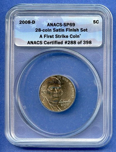 2008-D Jefferson Nickel — photo from the most recent tracked eBay sale