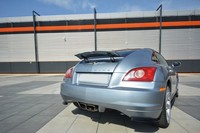 Maxton Design Diffusor Flaps Passend FüR Chrysler Crossfire Schwarz Hochglanz
