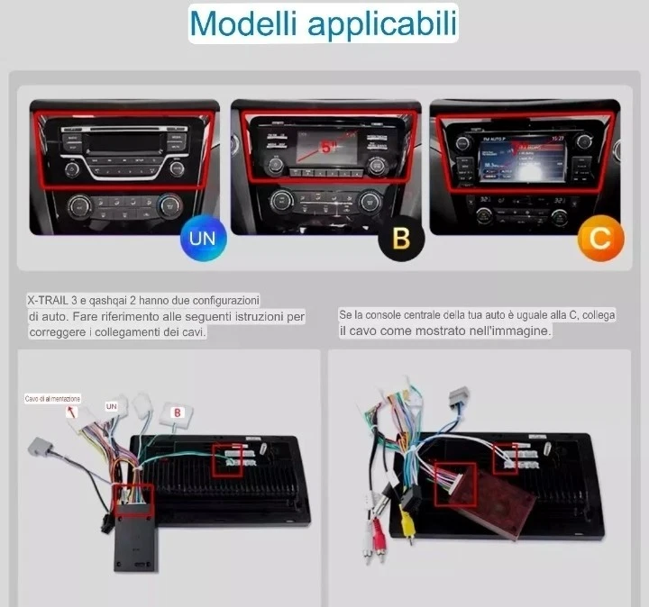 Autoradio Android 9" Nissan Qashqai J11 2013-2017 GPS Navi CarPlay Android Auto - Bild 3 von 4