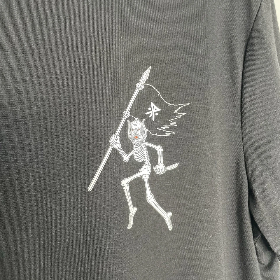 Camiseta Motörhead Roark “Run Amok” Grande Negra Metalhead Gótica Correr Foto 3 de 4