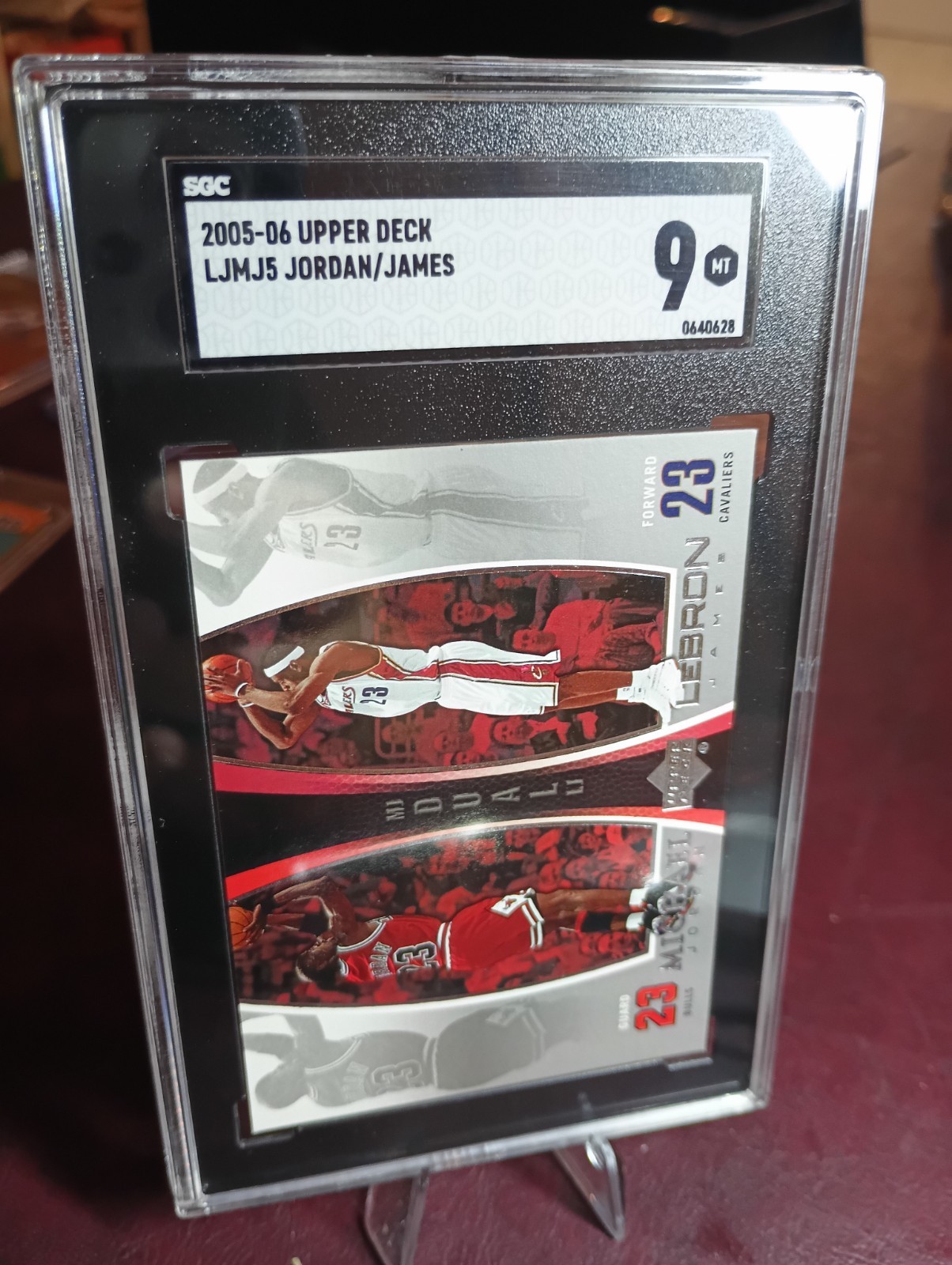 🔥 Michael Jordan 6 Insert Card Lot Graded PSA SGC Tobbaco Lebron James Dual 🔥 view 8