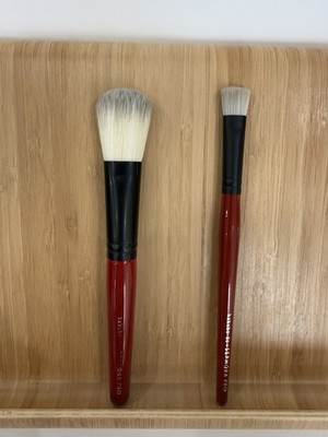 Hakuho-do+SEPHORA PRO Powder Blush Tapered Concealer Contour Makeup Brush Set 2