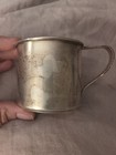 Vintage Sterling Wallace Baby Cup #30 Engraved With Name — photo 3