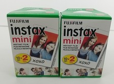 2 Fujifilm INSTAX Mini Instant Film 40 Sheets for Fujifilm Mini twin pack