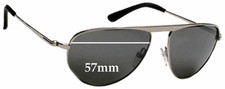 SFx Replacement Sunglass Lenses fits Tom Ford James Bond TF108 - 57mm Wide