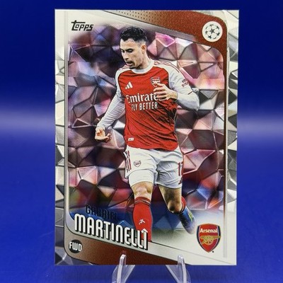 2025-26 Topps UEFA CC Gabriel Martinelli Diamante Foil #19 Arsenal FC
