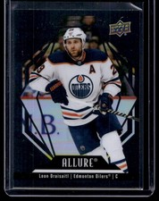 2022-23 Upper Deck Allure #81 Leon Draisaitl Black Rainbow