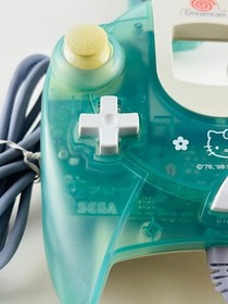 Sega Dreamcast Hello Kitty Skeleton Blue HKT-3000 Console Set Tested