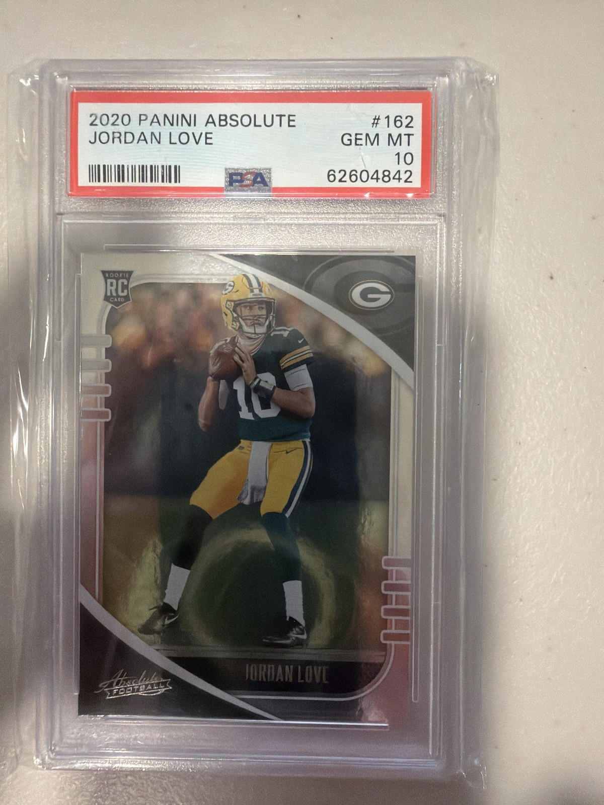 Jordan Love Panini Absolute #162 Retail