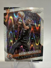 2025 Prizm WNBA White Seismic Rayah Marshall Connecticut Sun Rookie # 47