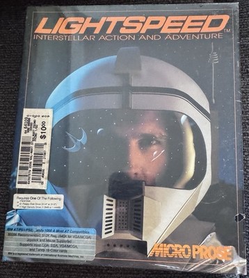 Lightspeed, PC, DOS, IBM, BIG BOX, New, Sealed