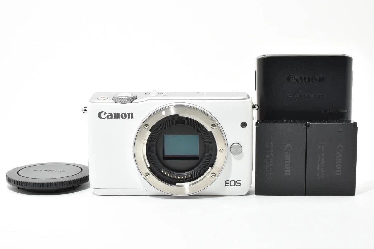 Canon EOS M10 ホワイト バッテリー2個付き Canon EOS M10 Digital Cameras for Sale - Shop New & Used Digital
