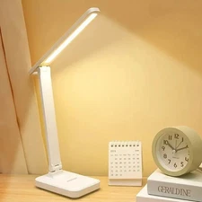 Toucher LED Lampe de bureau lit étude lecture table lumière variable USB Remboursé
